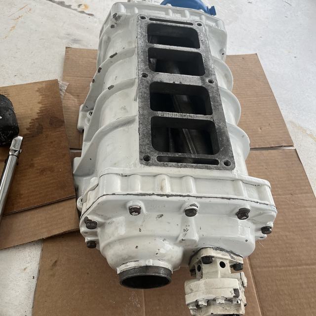 Blower unit on a pallet